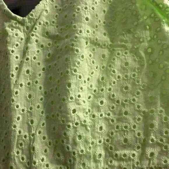 Womens Wild Fable crop top with v neck ruffle sleeves color is eager lemon Small - Picture 4 of 11